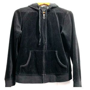 NY&CO Black Velour Jacket